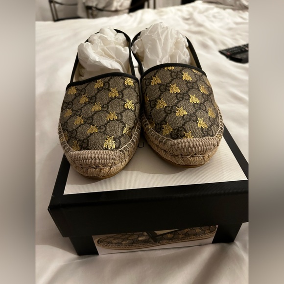 Gucci Shoes Gucci Bumble Bee Espadrilles 38 Poshmark
